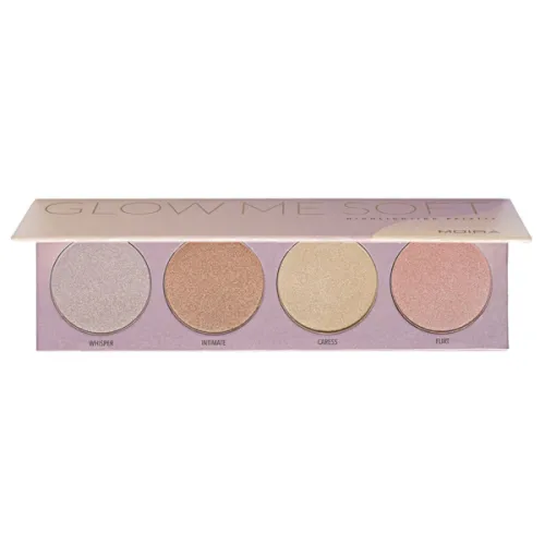 Палетка хайлайтерів для обличчя Moira Glow Me Soft Highlighting Palette