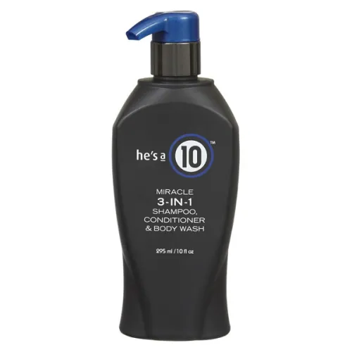 Засіб 3в1 для догляду за волоссям та тілом It’s a 10 He’s a 10 Miracle 3in1 Shampoo Conditioner & Body Wash, 295 мл.