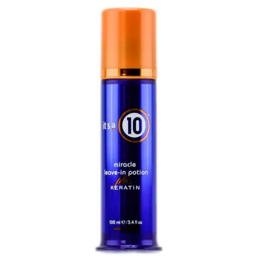 Доглядальний еліксир для укладки волосся It’s a 10 Miracle Leave-In Potion Plus Keratin, 100 мл.