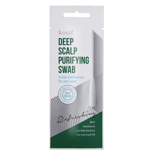 Очищаюча пілінг-паличка для шкіри голови Koelf Deep Scalp Purifying Swab, 6 мл.