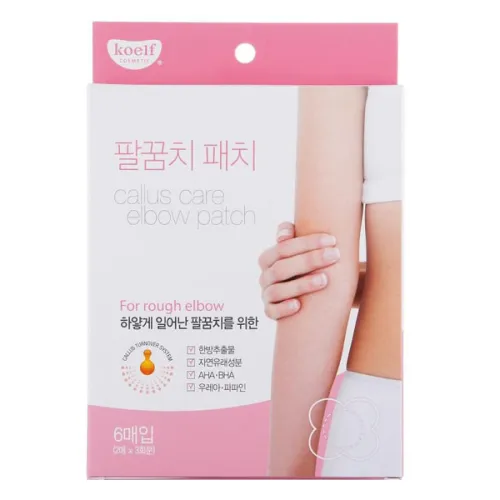Патчі для догляду за огрубілою шкірою ліктів Koelf Callus Care Elbow Patch
