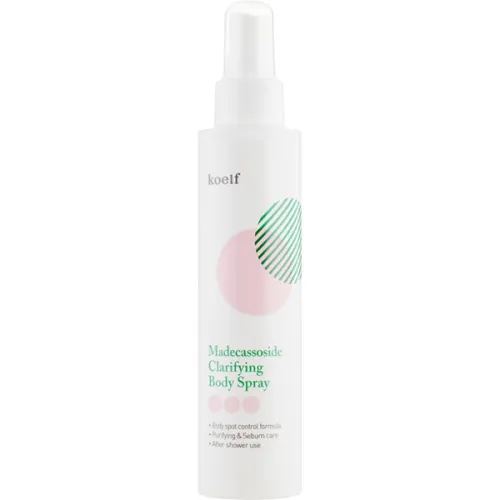 Очищаючий спрей для тіла Koelf Madecassoside Clarifying Body Spray, 150 мл.
