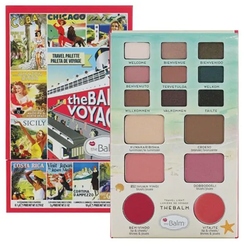 Багатофункціональна палетка для макіяжу theBalm Voyage vol. 2 Face Palette, 21 г.