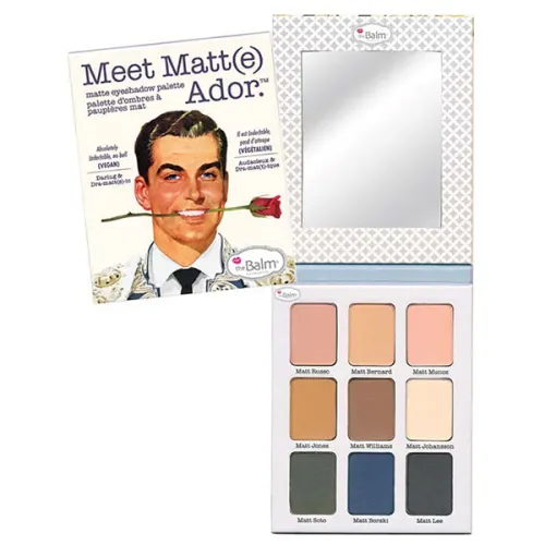 Палетка тіней для повік theBalm Meet Matt(e) Ador Eyeshadow Palette, 21.6 г