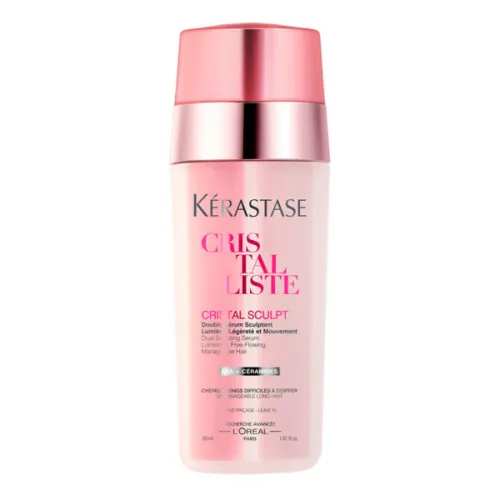 Двухфазная сыворотка для сияния длинных волос Kerastase Cristalliste Cristal Sculpt Dual Sculpting Serum, 30 мл.