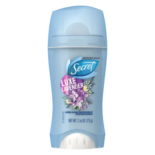 Кремовый дезодорант-антиперспирант «лаванда» Secret Luxe Lavender Invisible Solid Antiperspirant, 73 г.