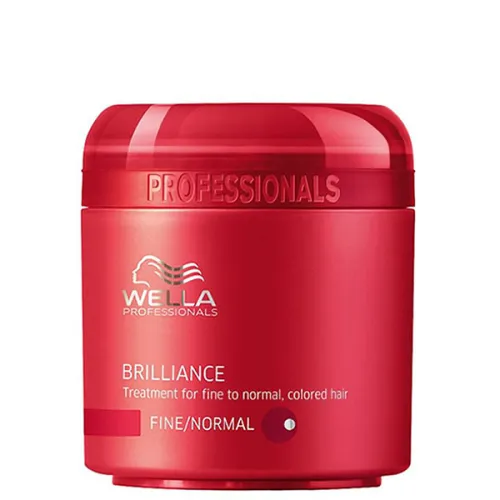 Крем-маска для фарбованого нормального та тонкого волосся Wella Professionals Brilliance Treatment Fine, 150 мл.