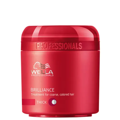 Крем-маска для фарбованого жорсткого волосся Wella Professionals Brilliance Treatment Coarse, 150 мл.