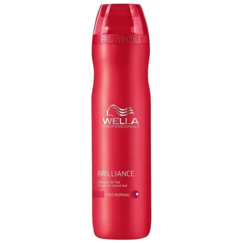 Шампунь для фарбованого нормального та тонкого волосся Wella Professionals Brilliance Shampoo Fine, 250 мл.
