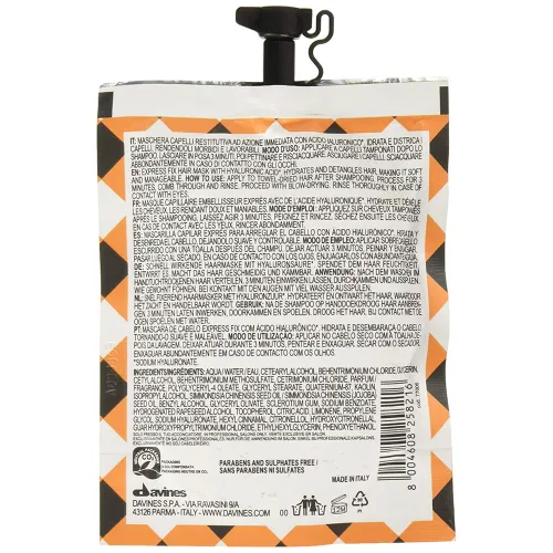 Многофункциональная маска мгновенного преображения волос Davines The Quick Fix Circle Mask, 50 мл. - вид 2