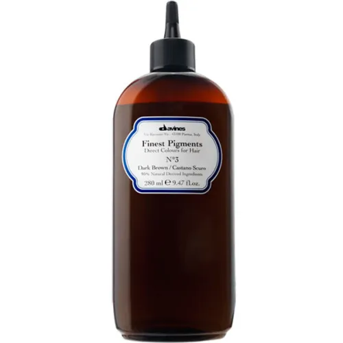 Натуральный краситель волос «темно-коричневый» Davines Finest Pigments №3 Dark Brown, 280 мл.