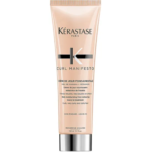 Увлажняющий крем для контроля кучерявых волос всех типов Kerastase Curl Manifesto Creme de Jour Fondamentale, 150 мл.
