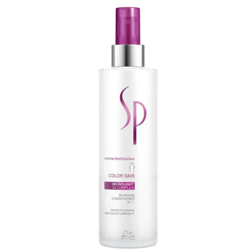 Ультралегкий спрей-кондиціонер для волосся Wella SP Color Save Bi-Phase Conditioner, 185 мл.