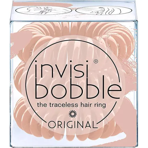 Резинка-браслет для волос «бежевая» Invisibobble Original Make-Up Your Mind