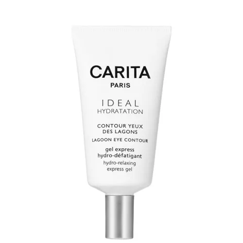 Увлажняющий гель для контура глаз Carita Ideal Hydratation Lagoon Eye Contour на основе воды полинезийских лагун, 15 мл.