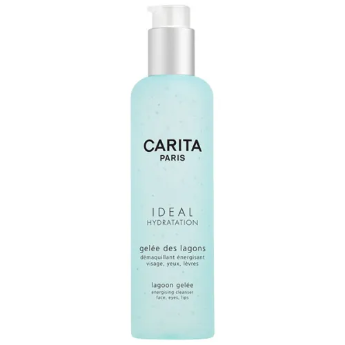 Очищувальне желе для обличчя Carita Ideal Hydratation Lagoon Gelee Energising Cleanser на основі води полінезійських лагун