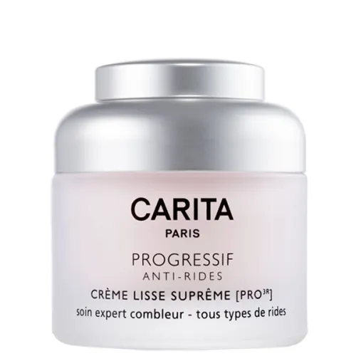 Разглаживающий крем для лица против морщин Carita Progressif Anti-Rides Supreme Wrinkle Solution Cream, 50 мл.