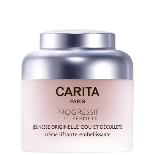 Дневной лифтинг крем для шеи и зоны декольте Carita Progressif Lift Fermete Genesis Of Youth Neck & Decollete Lift