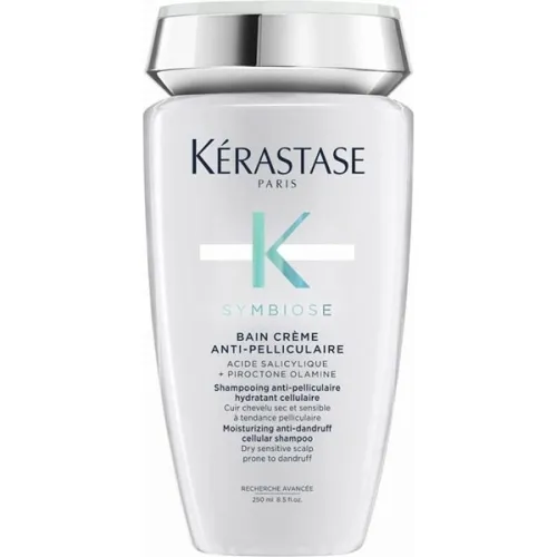 Шампунь-ванна против перхоти для сухой чувствительной кожи головы Kerastase Symbiose Bain Creme Anti-Pelliculaire, 250 мл.