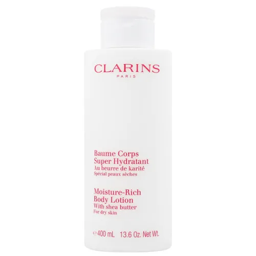 Увлажняющий лосьон для сухой кожи тела Clarins Moisture-Rich Body Lotion, 400 мл.
