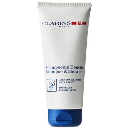 Шампунь-гель для волосся та тіла Clarins Men Shampoo & Shower, 200 мл.