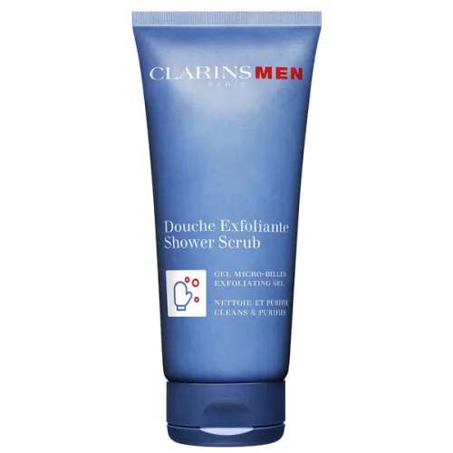 Відлущувальний крем-гель для душу Clarins Men Shower Scrub, 200 мл.
