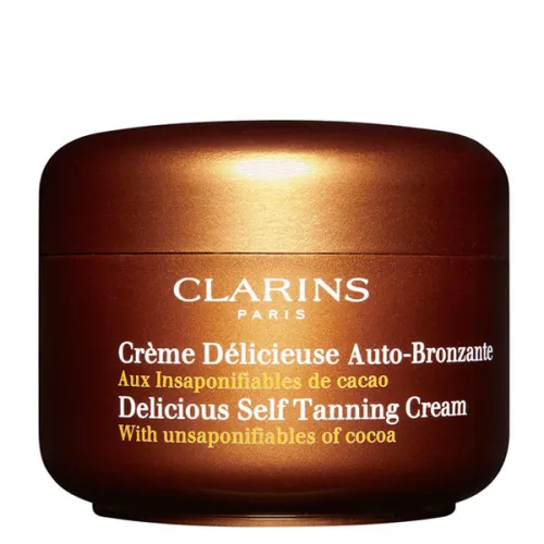 Крем-автозагар для лица и тела Clarins Delicious Self Tanning Cream, 125 мл.