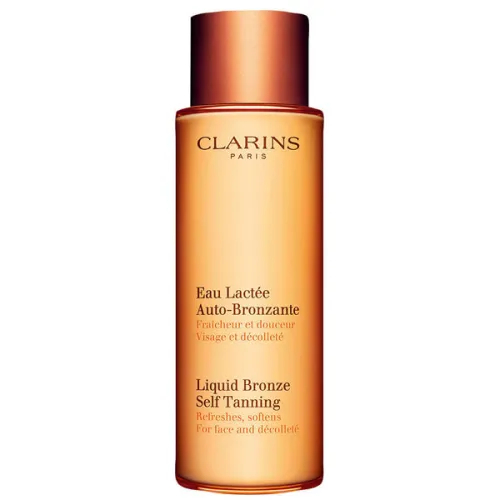 Лосьон-автозагар для лица и зоны декольте Clarins Liquid Bronze Self Tanning, 125 мл.