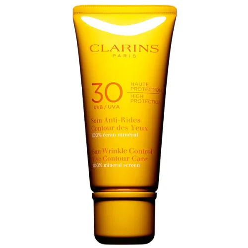 Солнцезащитное крем для кожи вокруг глаз Clarins Sun Wrinkle Control Eye Contour Care SPF30, 20 мл.