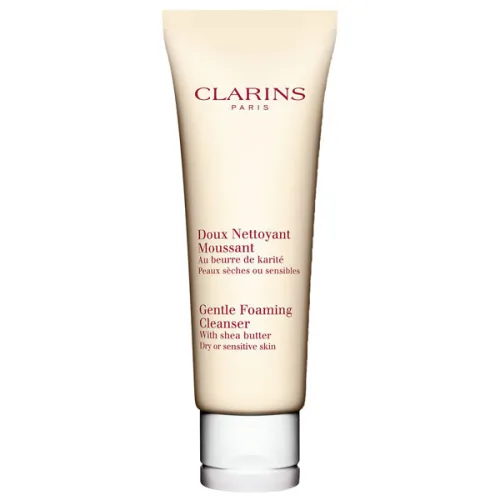 Очищающий пенящийся крем Clarins Gentle Foaming Cleanser With Shea Butter с маслом карите, 125 мл.