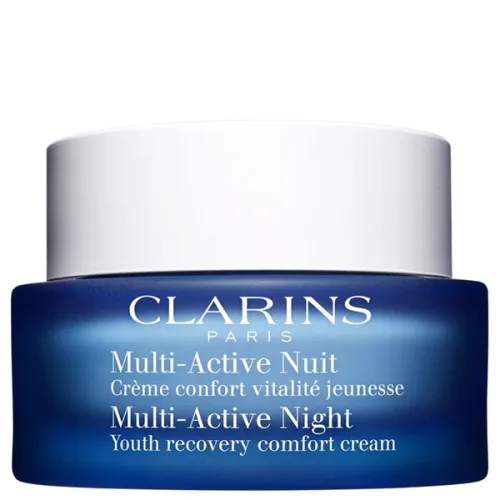 Нічний антивіковий крем для нормальної та сухої шкіри Clarins Multi-Active Night Youth Recovery Comfort Cream Normal Dry
