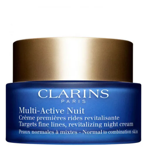 Нічний антивіковий крем для нормальної та комбінованої шкіри Clarins Multi-Active Night Youth Recovery Cream Normal