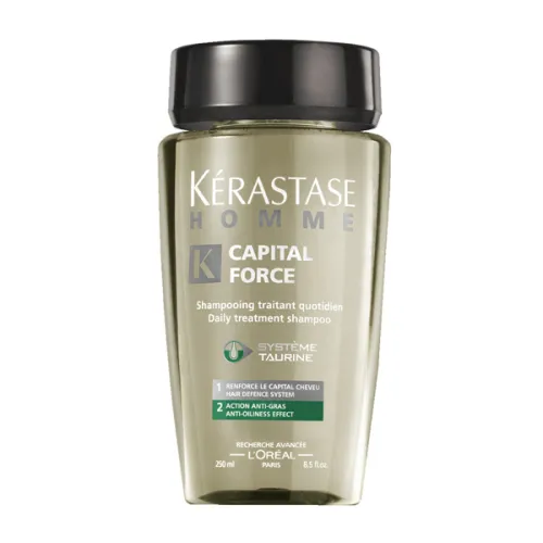 Чоловічий шампунь для жирного волосся Kerastase Homme Daily Treatment Shampoo Anti-Olinass Effect, 250 мл.
