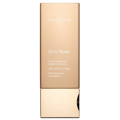 Тональний крем Clarins Ever Matte Skin Balancing Foundation Oil-Free SPF15 з матуючим ефектом, 30 мл.