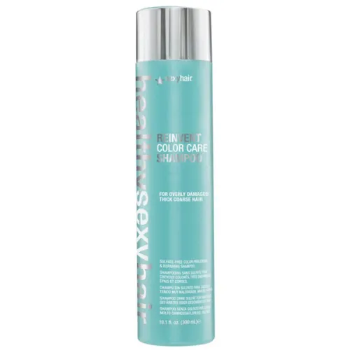 Оздоравливающий шампунь для жестких окрашенных волос Sexy Hair Healthy Reinvent Color Care Shampoo For Overly Damage