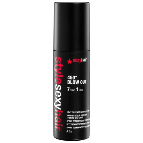 Термозахисний спрей для фіксації волосся Sexy Hair Style 450 Blow Out Heat Defense Blow Dry Spray, 120 мл.