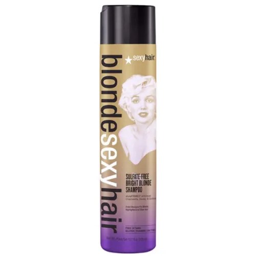 Відтінковий шампунь для світлого волосся Sexy Hair Blonde Sulfate-Free Bright Blonde Shampoo, 300 мл.