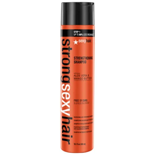 Шампунь для захисту та міцності волосся Sexy Hair Strong Color Safe Strengthening Shampoo, 300 мл.