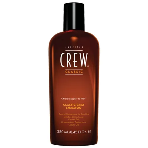 Чоловічий шампунь для сивого волосся American Crew Classic Gray Shampoo, 250 мл.