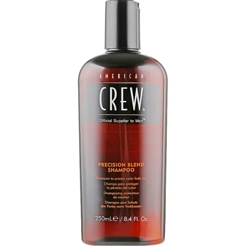 Шампунь для чоловіків після маскування сивини American Crew Precision Blend Shampoo, 250 мл.