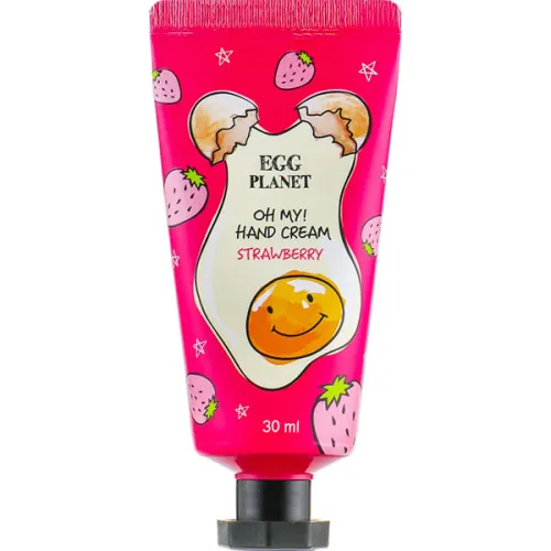 Крем для рук «полуниця» Daeng Gi Meo Ri Egg Planet Hand Cream Strawberry, 30 мл.