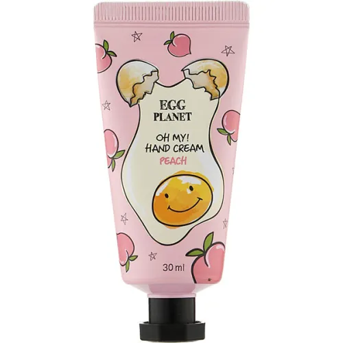 Крем для рук «персик» Daeng Gi Meo Ri Egg Planet Hand Cream Peach, 30 мл.
