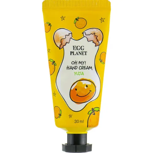 Крем для рук «юдзу» Daeng Gi Meo Ri Egg Planet Hand Cream Yuja, 30 мл.