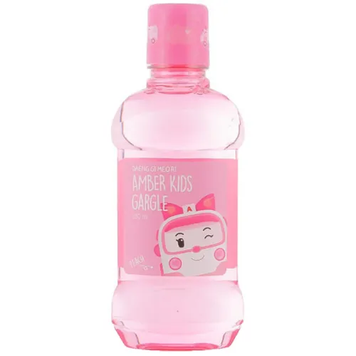 Ополаскиватель для полости рта «персик» Daeng Gi Meo Ri Poli Kids Gargle Peach, 260 мл.