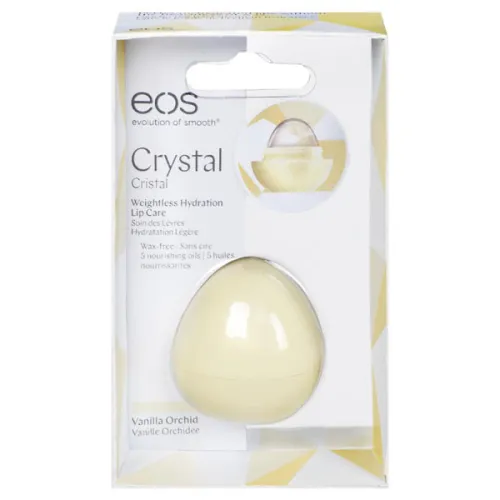 Органічний бальзам для губ «ванільна орхідея» EOS Crystal Weightless Hydrating Lip Balm Vanilla Orchid, 7 г.