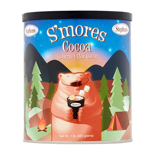 Натуральне какао Stephen’s S’mores Gourmet Hot Cocoa зі шматочками зефіру, 454 г.