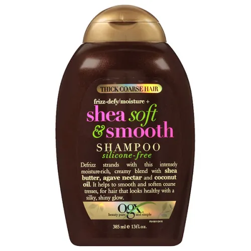 Шампунь для волосся OGX Shea Soft & Smooth Shampoo з олією ши, 385 мл.