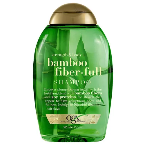Шампунь для об’єму волосся OGX Strength & Body Bamboo Fiber-Full Shampoo, 385 мл.