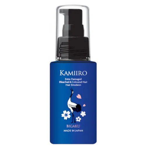 Емульсія для сильно пошкодженого волосся Bigaku Kamiiro Extra Damaged Bleached & Coloured Hair Emulsion, 60 мл.
