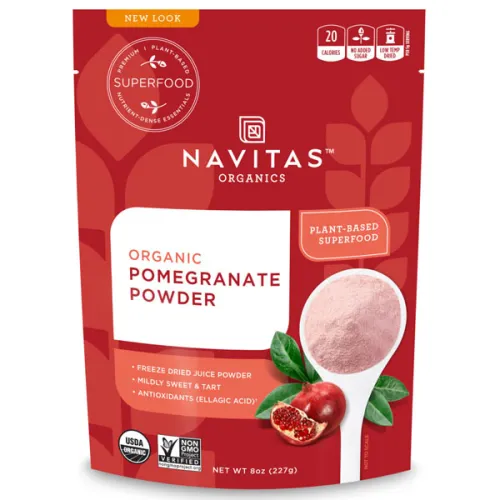 Органічний гранатовий порошок Navitas Organics Pomegranate Powder, 227 г.